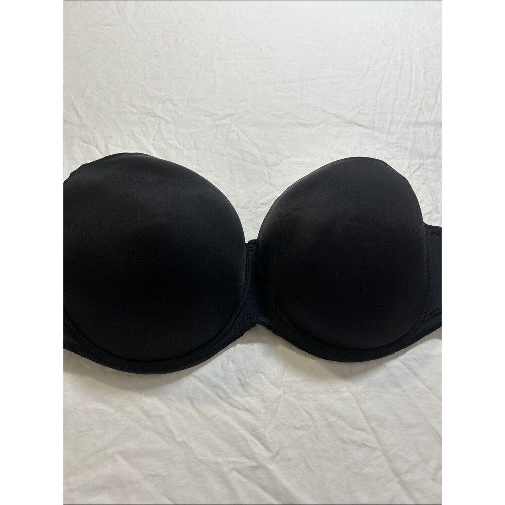 Black Nylon Blend Bra Women’s Size 50DD Preowned